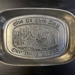 Wilton “Give Us This Day” Bread Platter