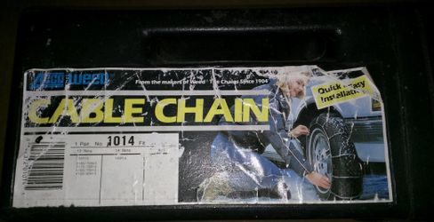 New Acco Weed Snow Cable Chain Stock# 1014