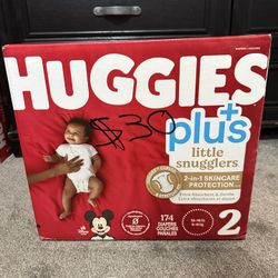 Big Box Huggies Size 2