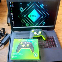 HP OMEN 17 Intel i7 512GB SSD 16GB RAM Nvidia GTX 1050Ti  + Games + Controller