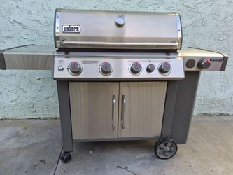 Weber bbq grill propane