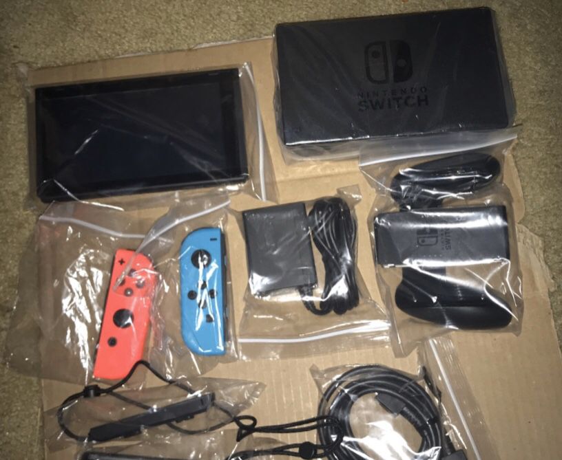 New Nintendo Switch V2 No box