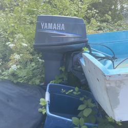 50hp Yamaha Oil Injected 