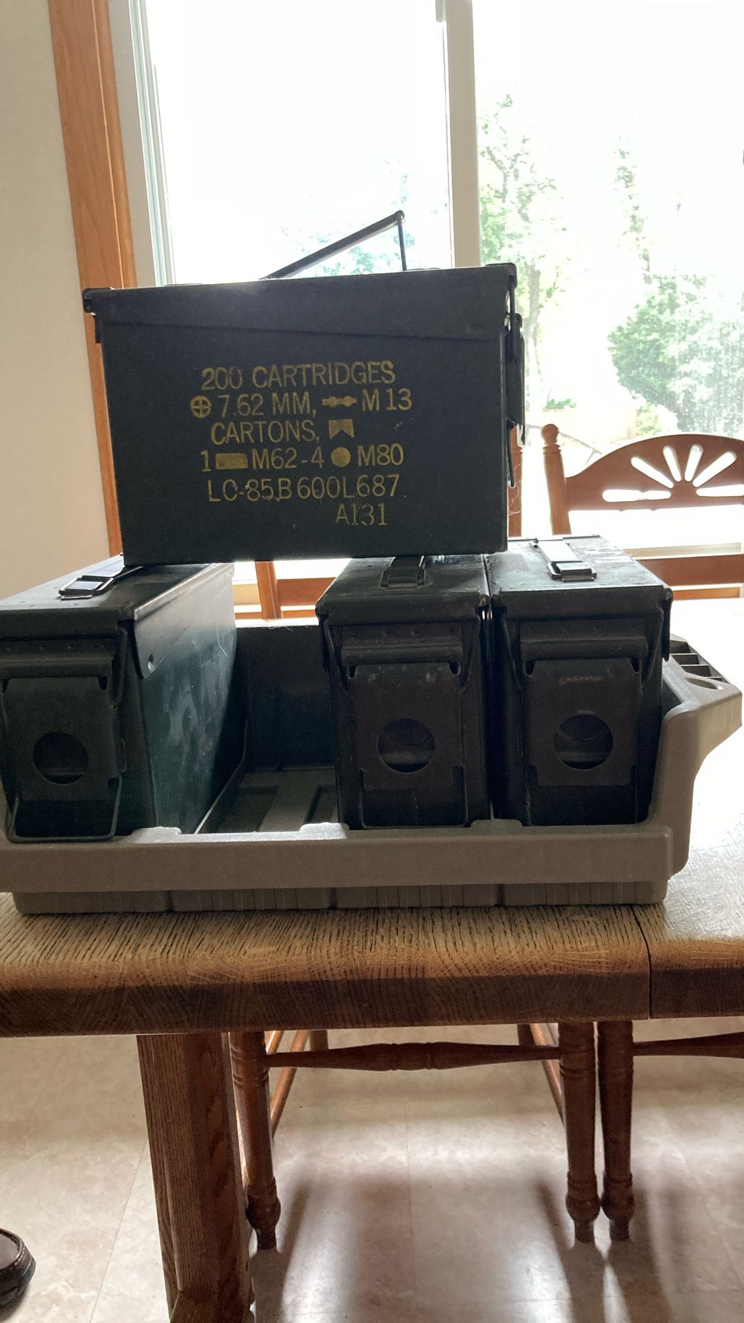 METAL BOXES WITH TRAY