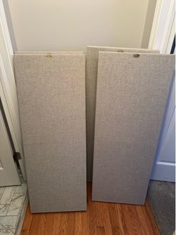 Set of 4 Echo Busters Sound Absorption Panels – 48” x 18” – Acoustic Panels