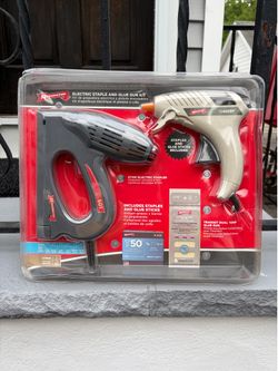 Arrow ET501 Electric Staple and Glue Gun Kit