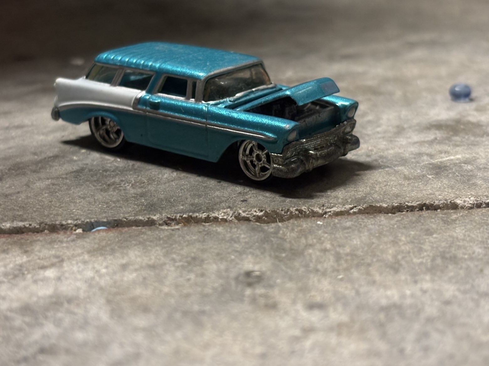 1956 Chevy Bel air Nomad Station Wagon Hot Rod Resto Mod Model 1/64 S Scale SS