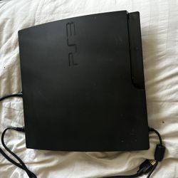 PS3 PlayStation 3 With A Game