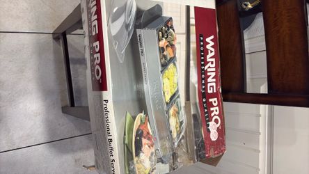 New Waring Pro Buffet Server Warming Tray WBS100PC