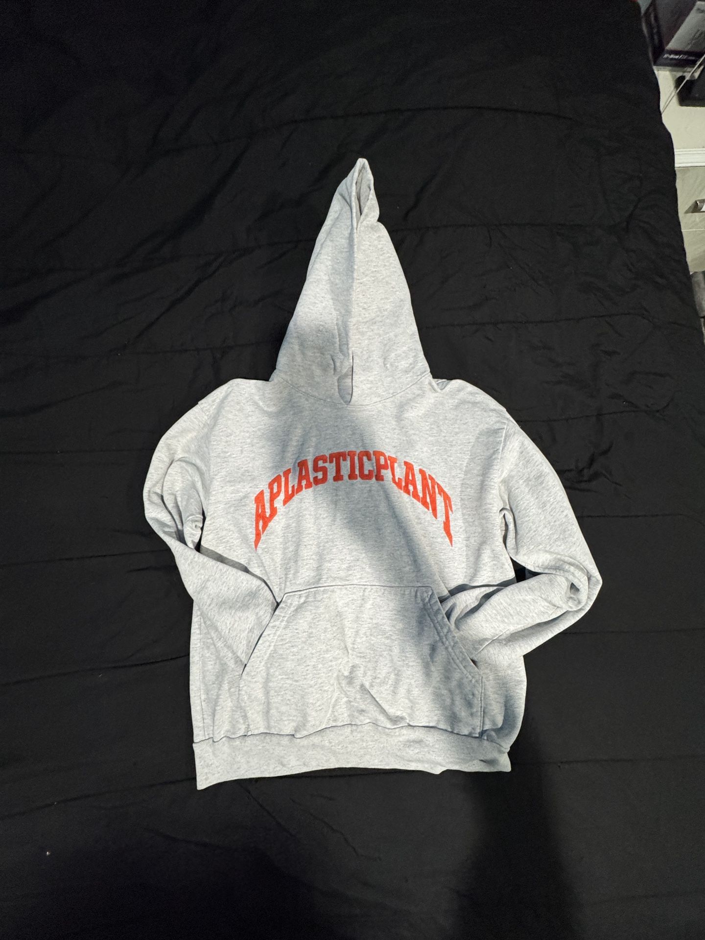 APLASTICPLANT Grey Logo Hoodie
