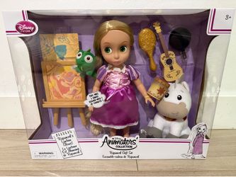 Disney Store Animators’ Collection Rapunzel Gift Set – Brand New in Box w/ Original Disney Shipping Box