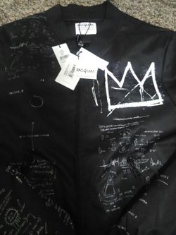 Basquiat bomber