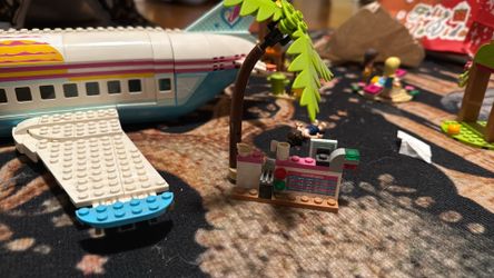 Built Lego Airplane