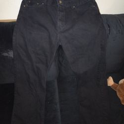 New George Black Plus Size Jeans (38x30)