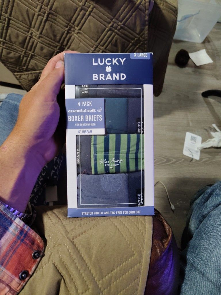 Mens Lucky Brand Boxer Briefs 