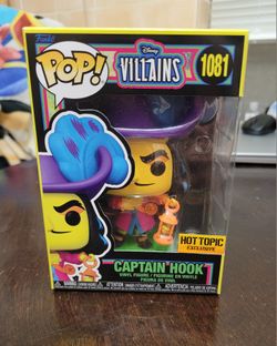Funko Pop Captain Hook(Blacklight)