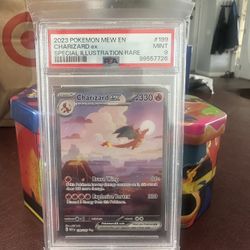 Pokemon Charizard 151 PSA 9