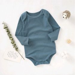 Baby Bodysuits, Long Sleeve for Boys & Girls Organic Cotton