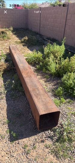 Steel column 10x10"x1/4" 131" long