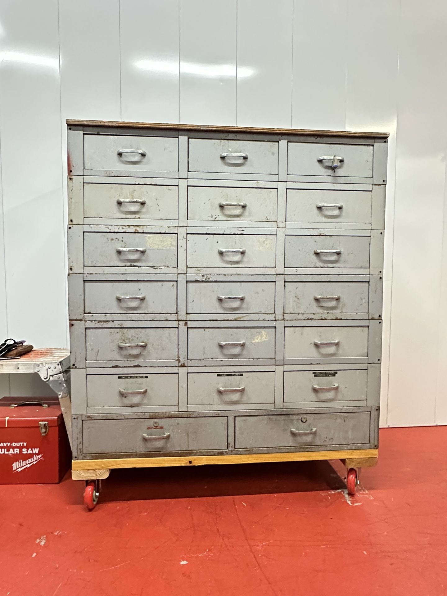 Large Multi Drawer Steel Storage Cabinet
