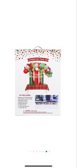 Christmas/New Year Ballon Arc/Decoration
