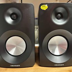 Crosley Bluetooth Powered Speakers