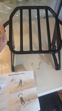 Detachable Two-Up Luggage Rack