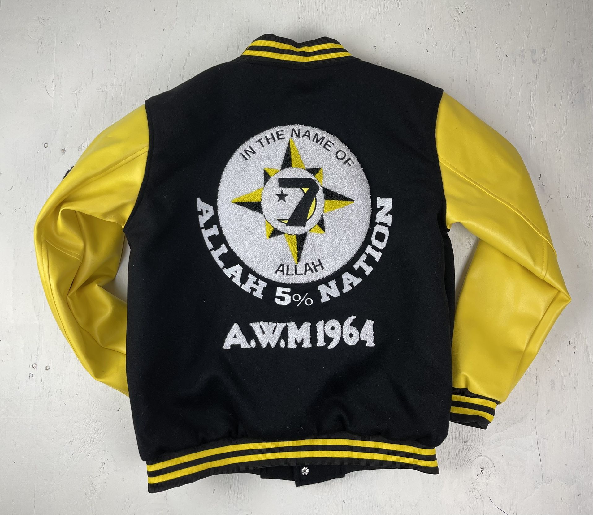 Allah 5% Nation Varsity Jacket XL