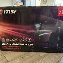 msi Curved 31.5” Gaming Monitor