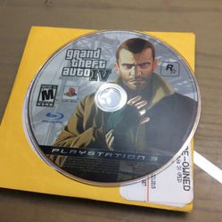 Ps3 Grand Theft Auto 4