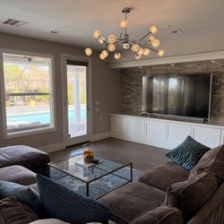 RH Inspired Chandelier $150