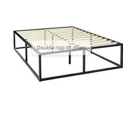 ZINUS Joseph Metal Platforma Bed Frame / Mattress Foundation / Wood Slat Support / No Box Spring Needed / Sturdy Steel Structure, Twin
