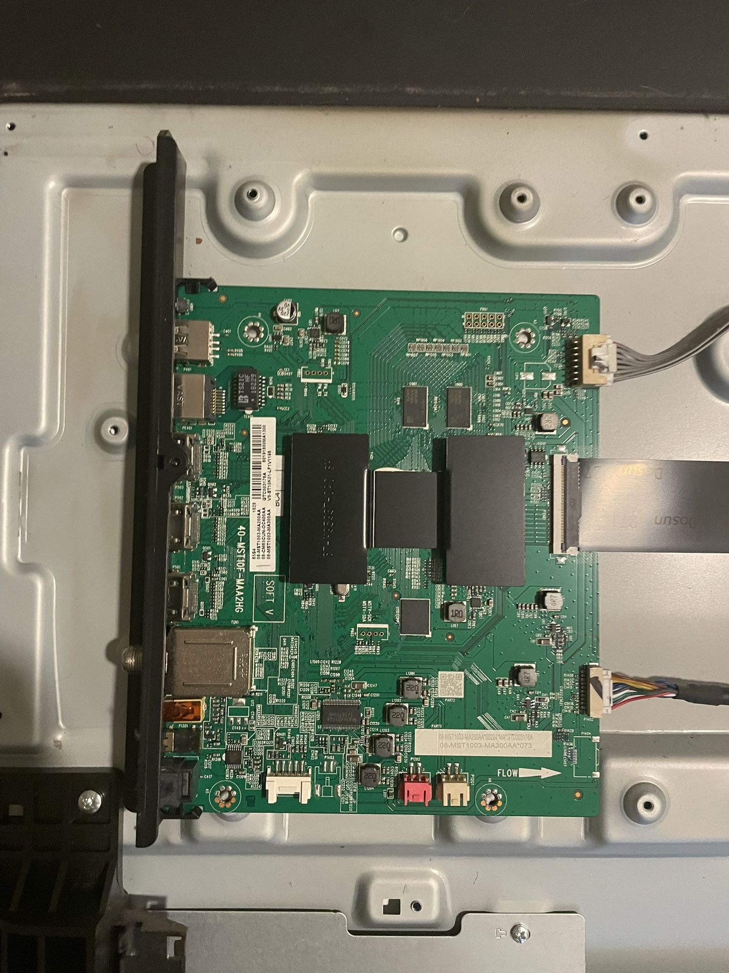 TCL 65S4 Roku Tv parts, Main Board, AV Board And IR Board. 