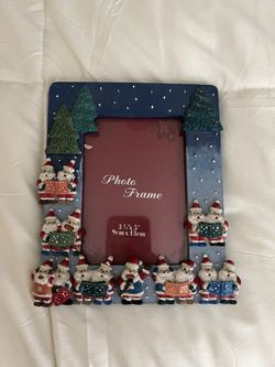 New Christmas Phot Frame 3” X 5