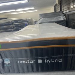 TWIN XL NECTAR HYBRID MATTRESS & BOX SPRING BED SET