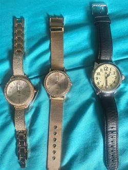 Lot of 3 Fashion Watches
