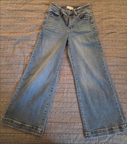 Risen Wide Leg Jeans – Women's Size 5 (Waist 27) – Like New