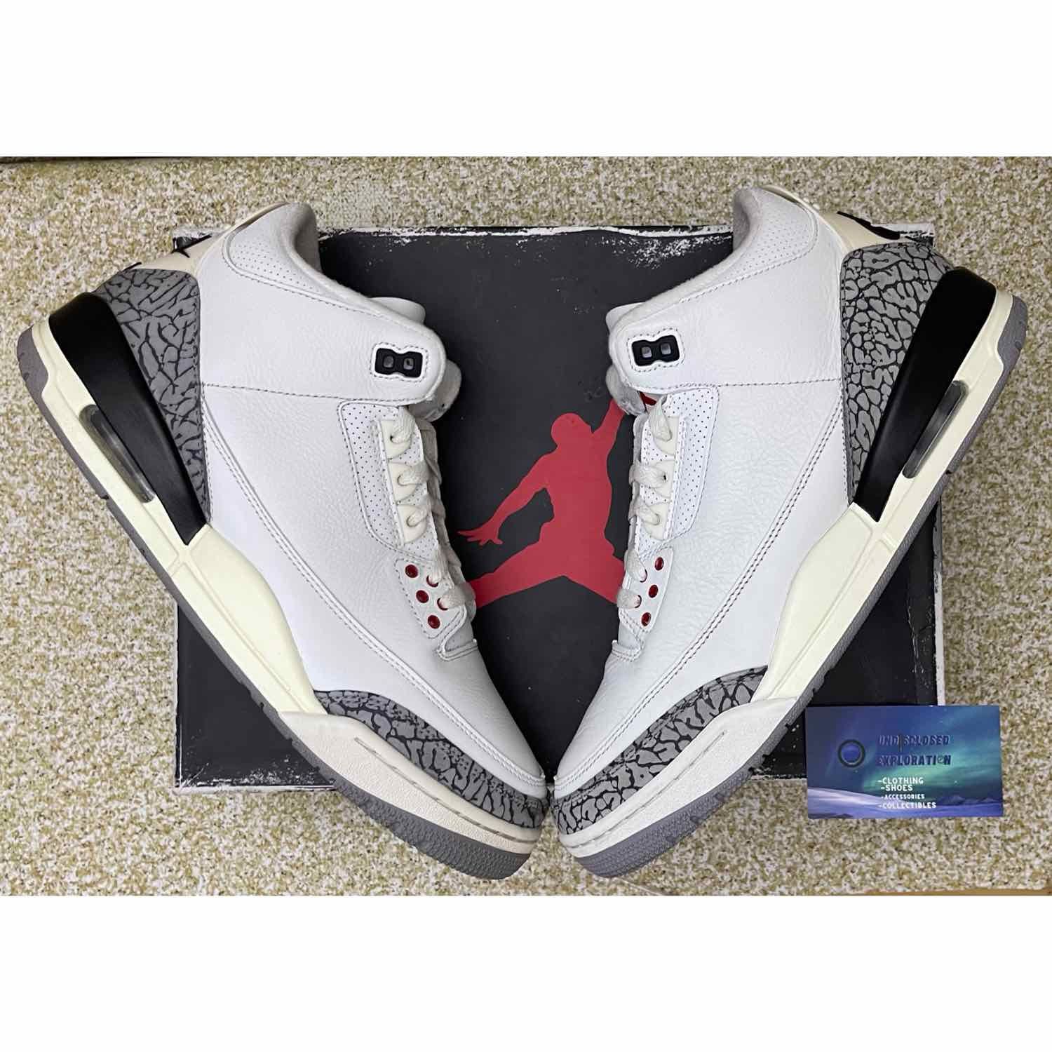 Nike Air Jordan 3 White Cement Size 10.5 Men