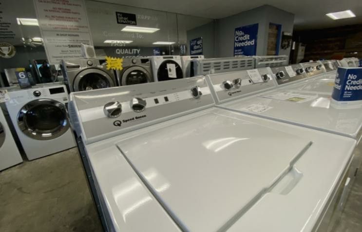 Virtual Appointments Available, Speed Queen Washer & Dryer Set