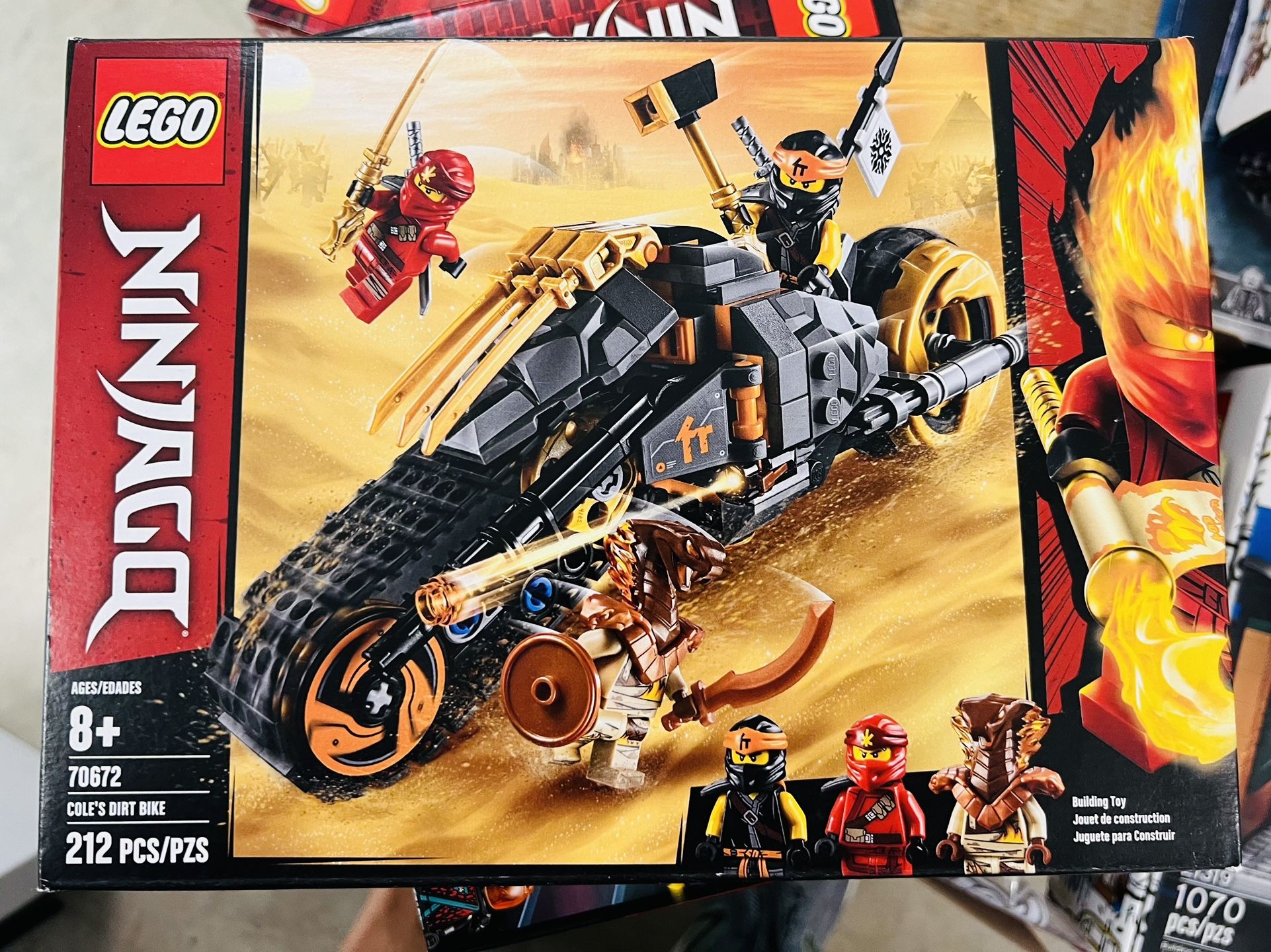 Lego Ninjago : Cole’s Dirt Bike