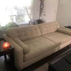 Pottery Barn - Beige Couch