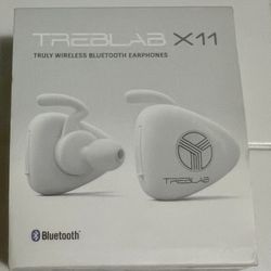 TREBLAB X11 True Wireless Earbuds – White – Brand New & Sealed