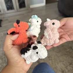 Dragon Crochet Plushies