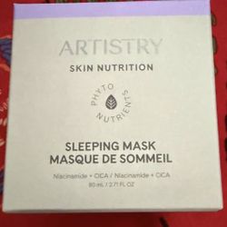 Artistry Sleeping Mask And brightening Mask
