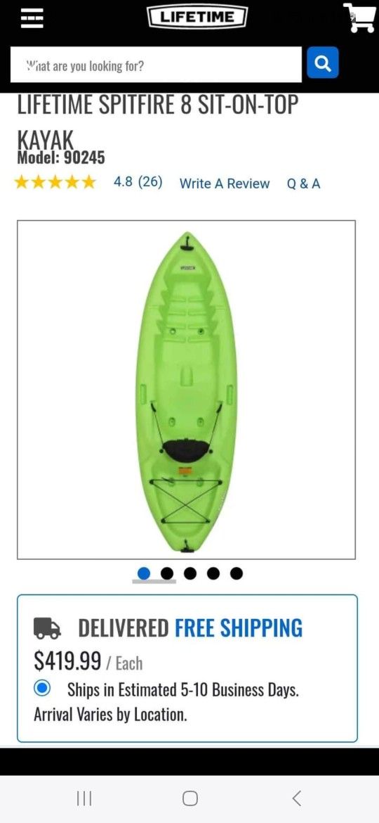 Brand New Kayak For Sale 