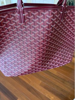 New burgundy bag