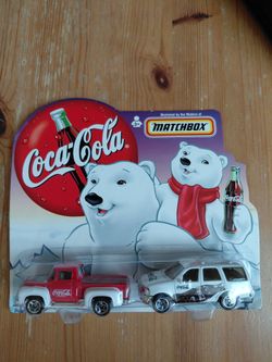 Matchbox Cola Cola pick up trucks