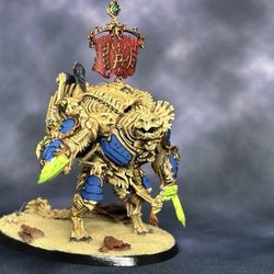 Warhammer AOS Gothizzar Harvester Painted