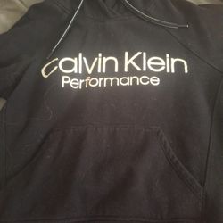 Womens Black Calvin Kein Hoodie Size Small