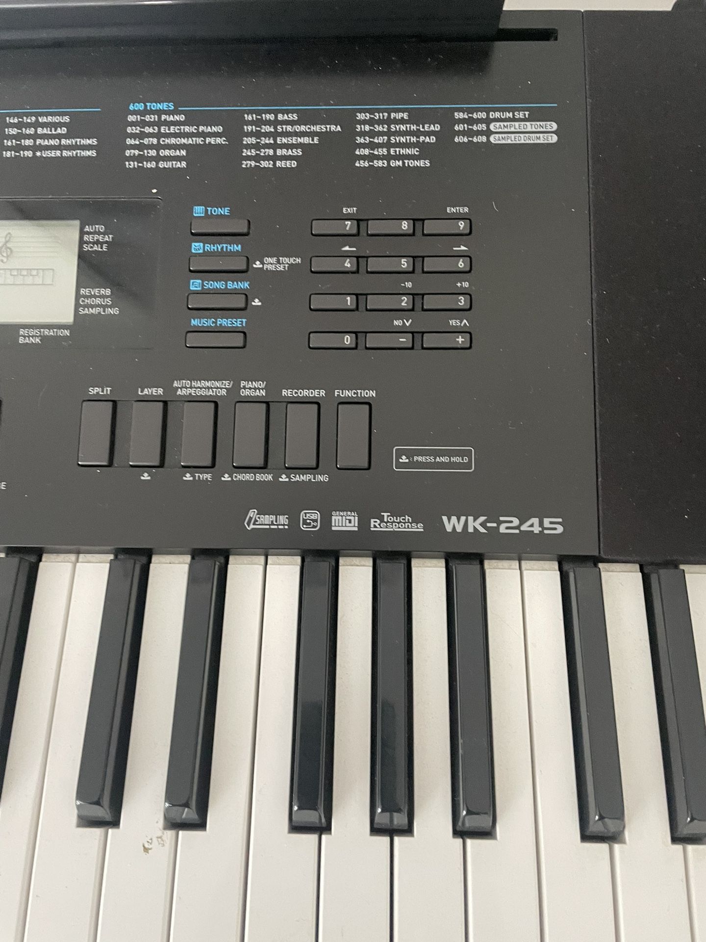 Casio Piano In Good Condition 